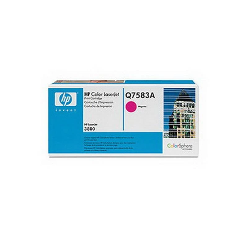 Hewlett Packard (HP) Dažomieji milteliai HP Q7583A, RAUDONA