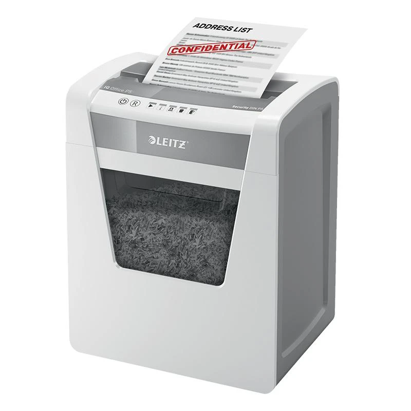 Dokumentų naikiklis LEITZ IQ Office, P5, 23L, 10 lapų/80gsm