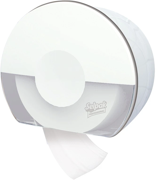 Dozatorius SELPAK Professional Touch Jumbo, tualetiniui popieriui, baltas, vnt