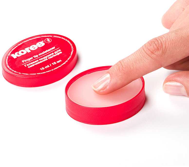Drėkiklis pirštams KORES 15ml