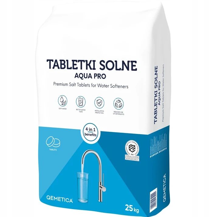 Qemetica CIECH vandens filtro minkštinimo druska (25 kg)