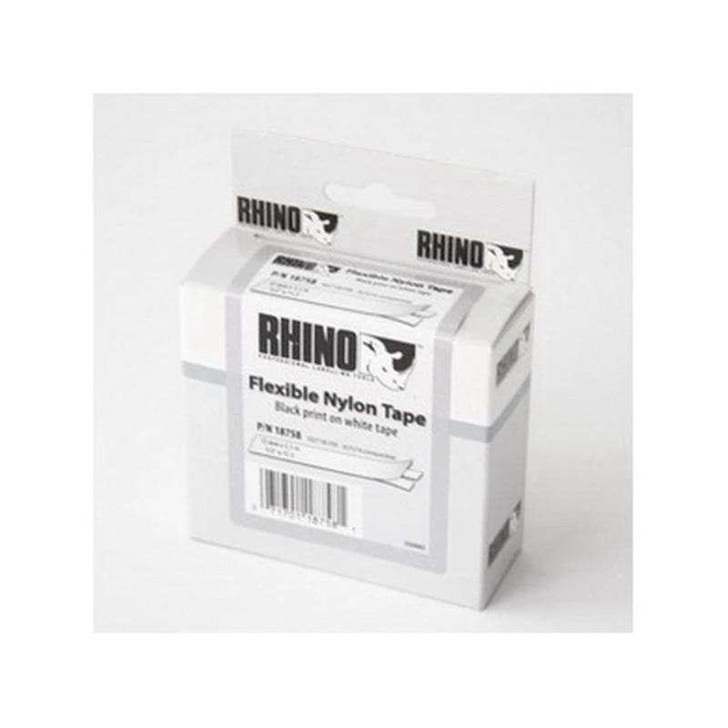 Dymo Nailoninė juostelė RHINO 12MMx3.5M, BALTA