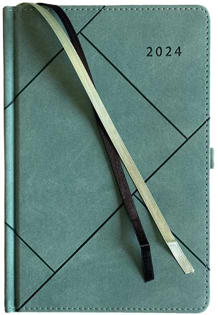 FAT Kalendorius FASHION SPECIAL EDITION, 2026, PU, A5, turkio sp. LT