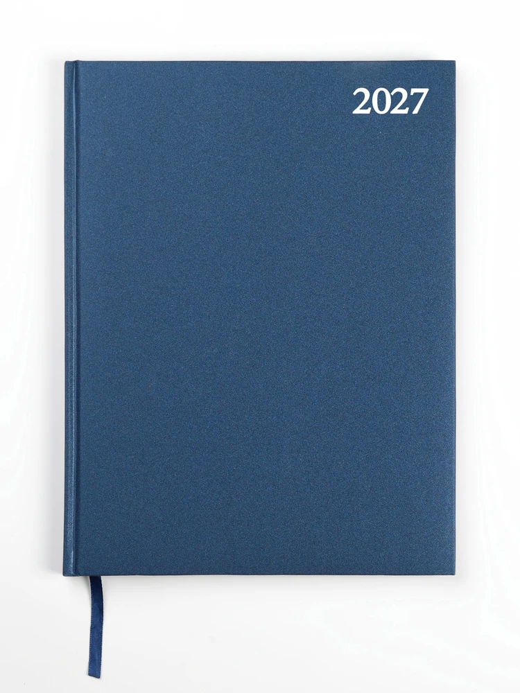 FAT Kalendorius STANDARD 2027, PVC, A4, mėlyna (Baltic)