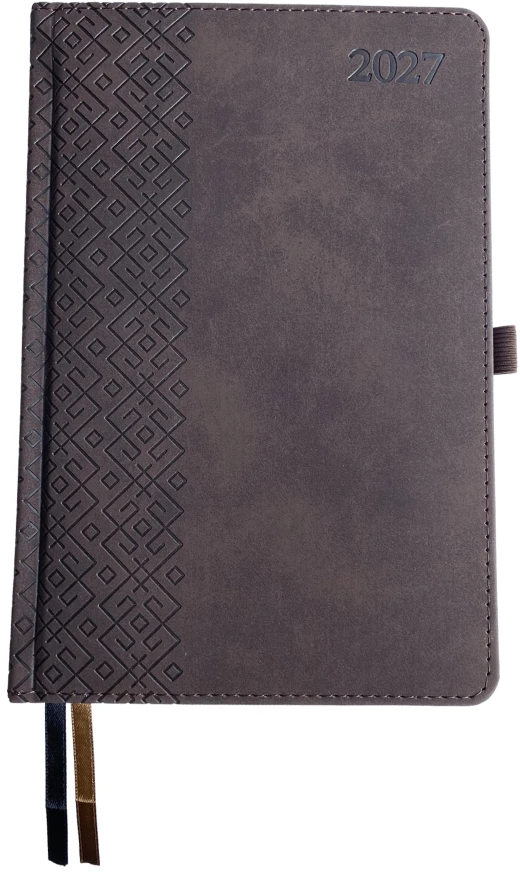 FAT Kalendorius TRADITIONAL 2027, PU, A5, ruda