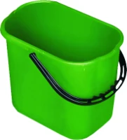 Dėklas Filmop Plastikinis kibiras PLUTO, 12 l, žalia sp.