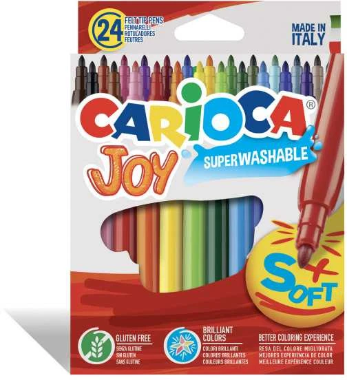 Flomasteriai CARIOCA JOY, 24 spalvos