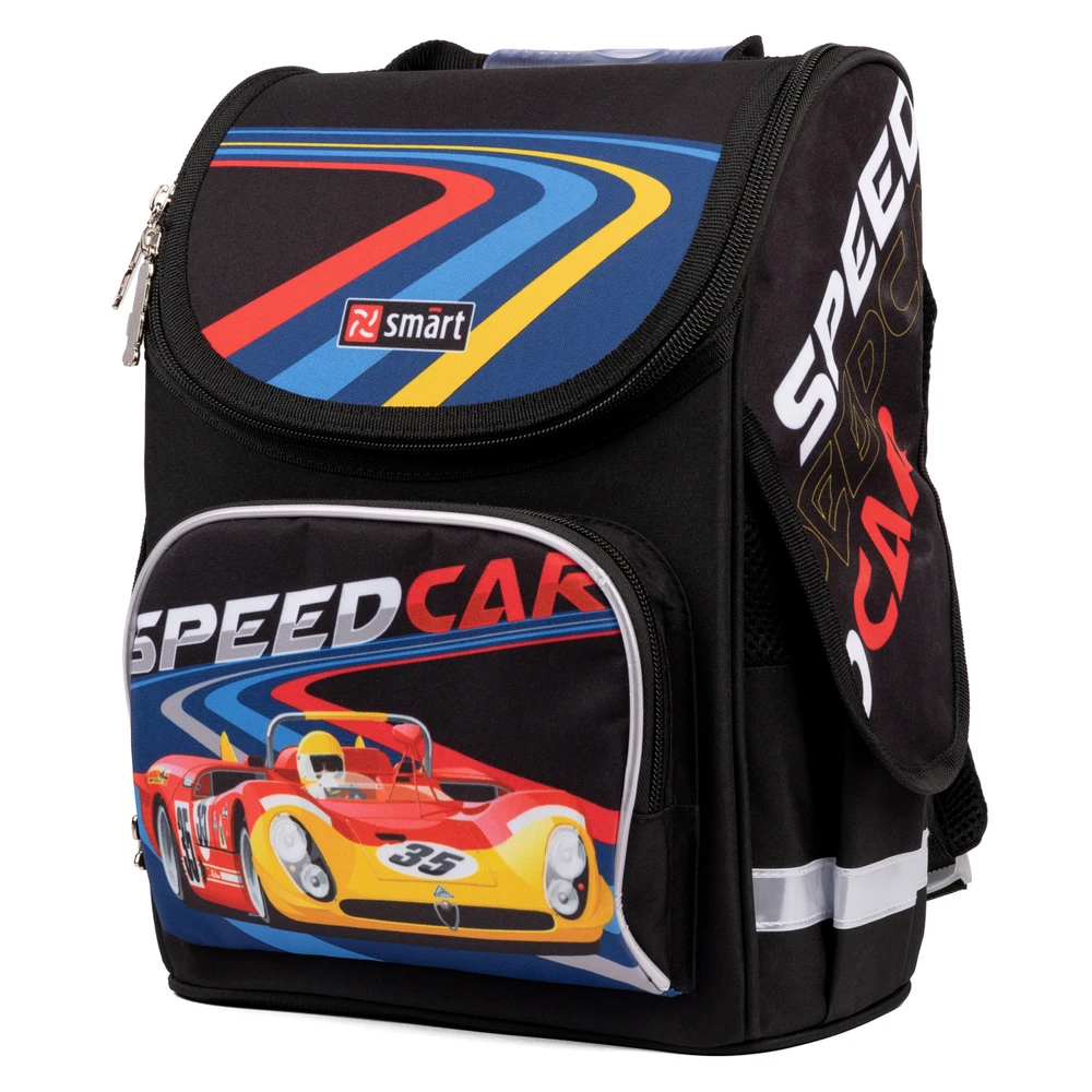 Forminė kuprinė Smart PG-11 Speed Car, 34 x 20 x 14 cm