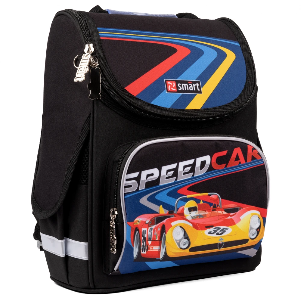 Forminė kuprinė Smart PG-11 Speed Car, 34 x 20 x 14 cm