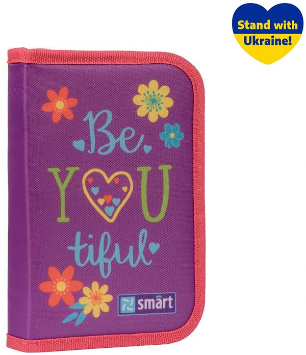 Forminis penalas su vienu skyriumi, dviem atvartais SMART HP-04 "BeYoutiful!", violetinės sp.
