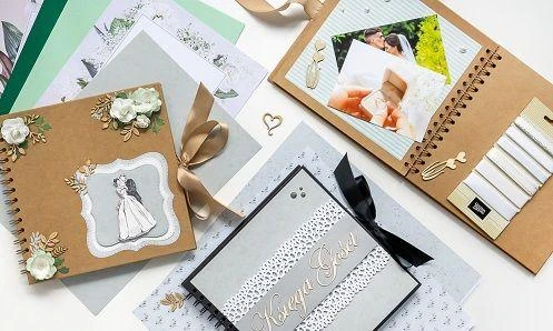 Galeria Papieru Nuotraukų albumas Kraft, 205x205mm, 35 lapai, rudas