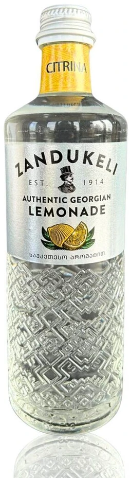 Gazuotas gaivusis gėrimas ZANDUKELI, citrinų skonio, 0,5 l