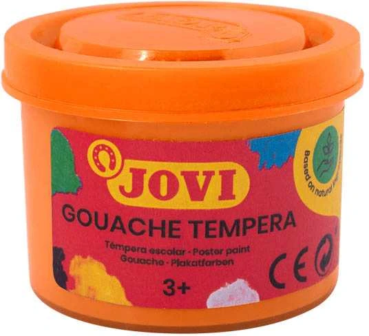 Guašas tempera JOVI Scholar, 5vnt. po 35ml, oranžinės sp.