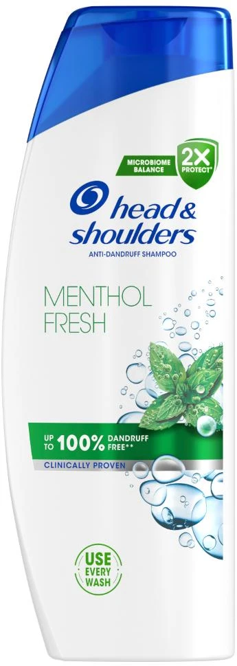 Head&Shoulders Šampūnas HEAD & SHOULDERS Menthol, 400 ml