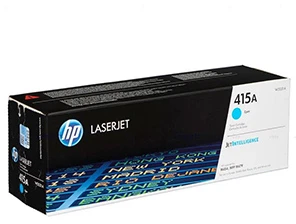 „Hewlett Packard“ (HP) „HP 415A Cyan LaserJet“ dažų kasetė
