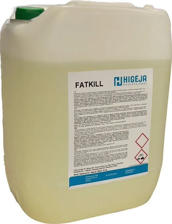 Higeja Hi Labs FATKILL Indų ploviklis indaplovėms 24kg