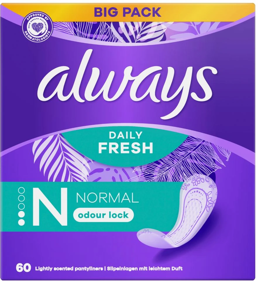 Higieniniai įklotai ALWAYS Normal, 60 vnt.