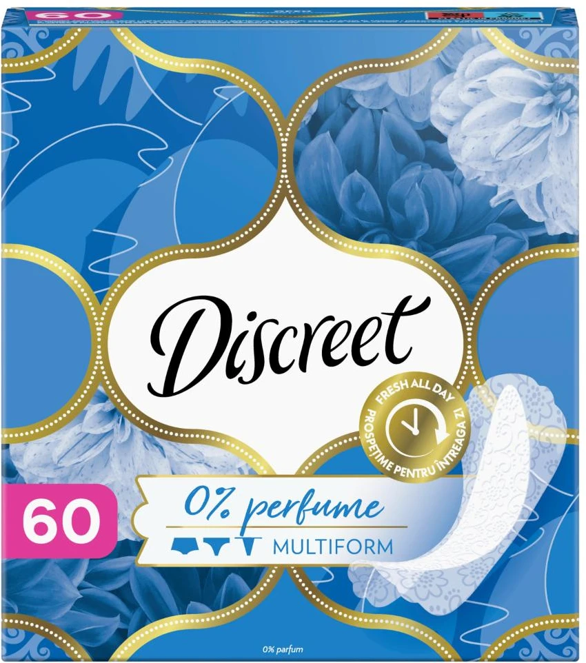 Higieniniai įklotai DISCREET Air, 60 vnt.