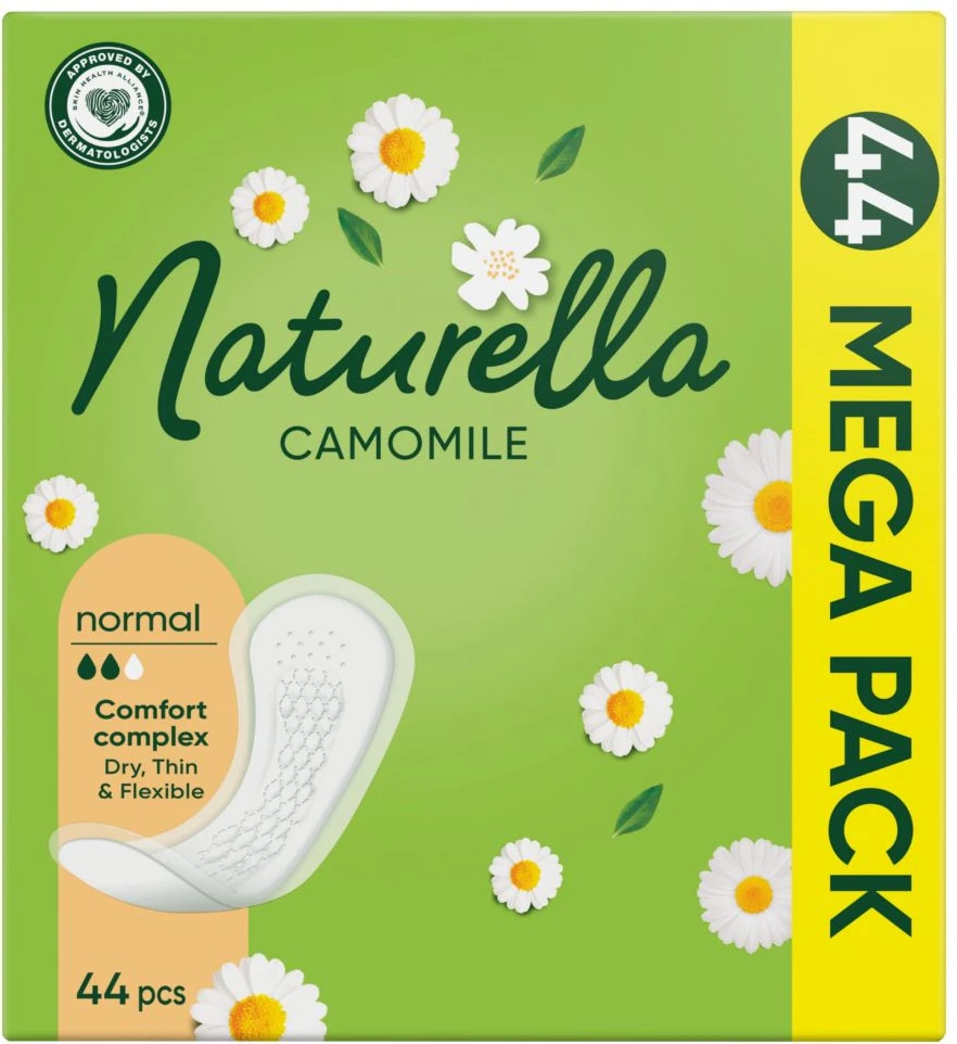 Higieniniai įklotai NATURELLA Camomile Normal, 44vnt