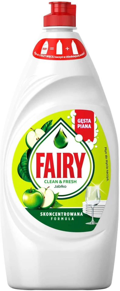 Indų ploviklis FAIRY Apple, 900 ml
