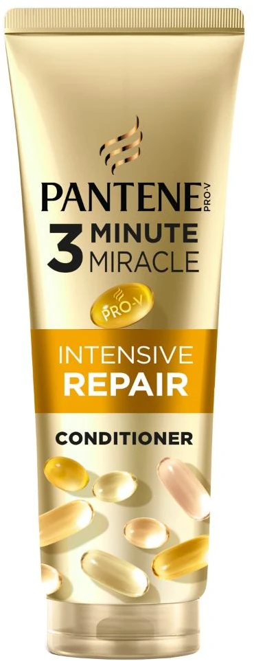 Intensyvus plaukų kondicionierius PANTENE Intensive Repair, 3 minutes miracles, 220 ml