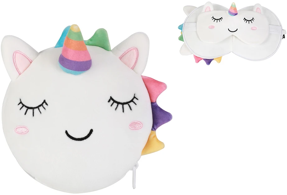 Itotal Pagalvė su miego kauke UNICORN