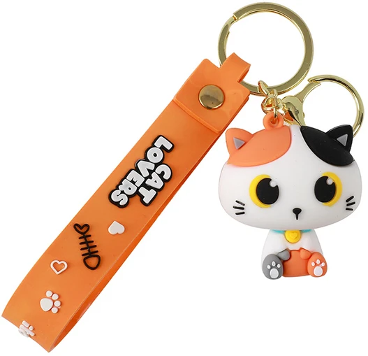 Itotal Raktų pakabukas Oranžinis CAT