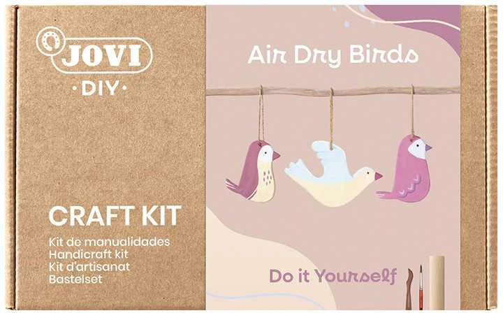 Harrows JOVI DIY molio lipdymo rinkinys BIRDS su savaime džiūstančiu moliu
