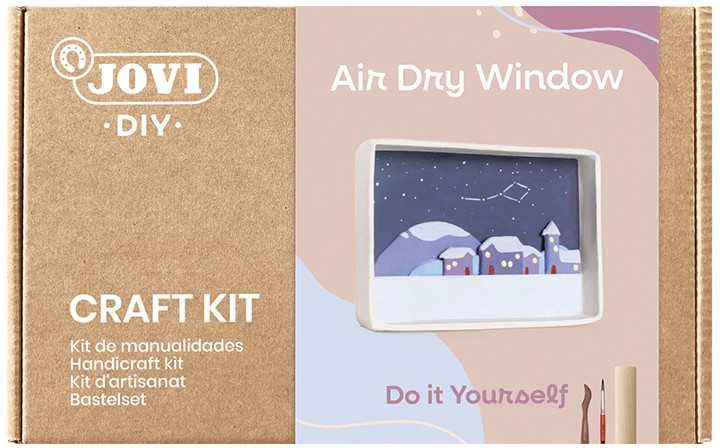 Harrows JOVI DIY molio lipdymo rinkinys WINDOW su savaime džiūstančiu moliu