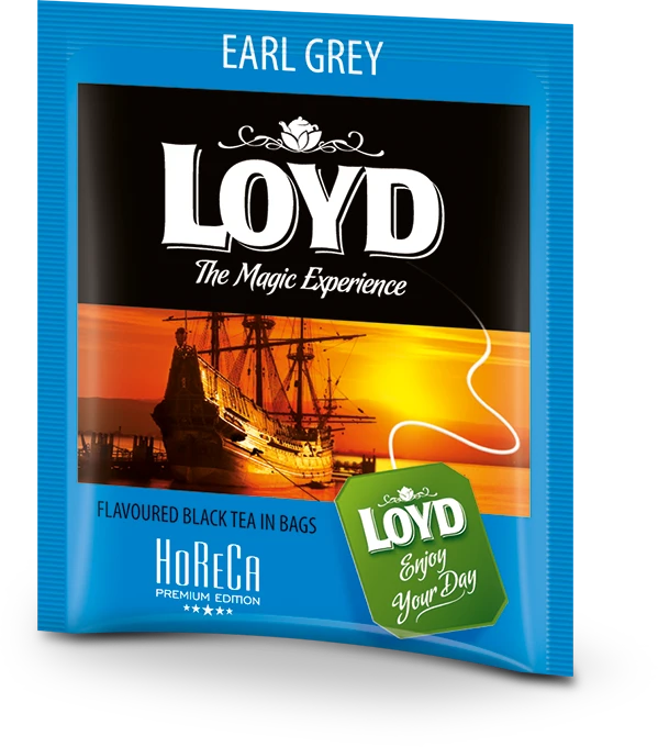 Juodosios arbatos gėrimas LOYD HORECA line Earl Pilkas, 500 x 1,7 g