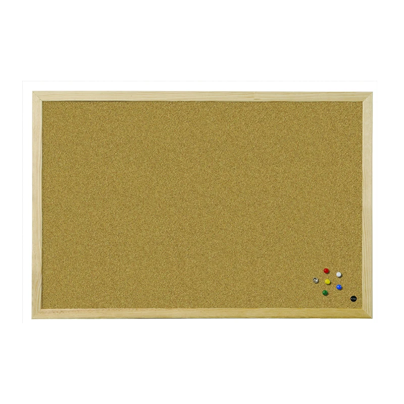 Kamštinė lenta BI-OFFICE BIUDŽETAS 60x40, pušies rėmas