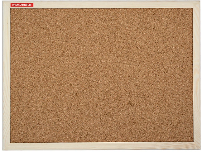 Memoboards Kamštinė lenta MEMOBE, 150x100 cm, medinis rėmas
