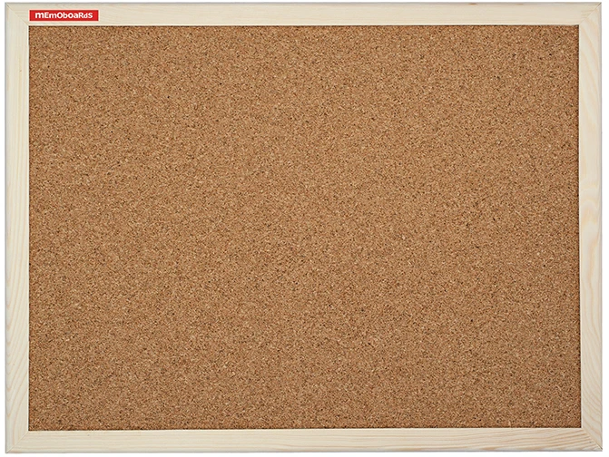 Kamštinė lenta MEMOBE, 180x120 cm, medinis rėmas