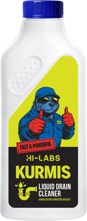 Hi Labs Skystas vamzdžių valiklis KURMIS 500ml
