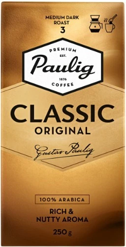 Kava PAULIG CLASSIC, malta, 250 g