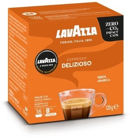 Kavos kapsulės LAVAZZA „A Modo Mio Delizioso“, 16 vnt.