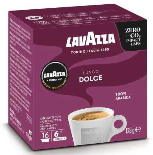 Kavos kapsulės Lavazza „A Modo Mio Lungo Dolce“ 16 vnt.