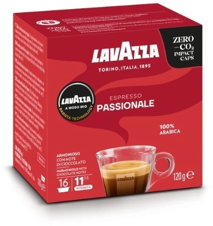 Kavos kapsulės Lavazza „A Modo Mio Passionale“,16 vnt