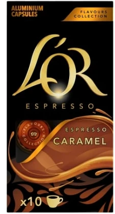 Kavos kapsulės L'OR Caramel, 10 vnt x 52g
