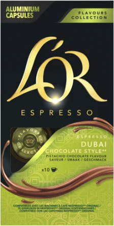 Kavos kapsulės L'OR Dubai Chocolate, 10 vnt