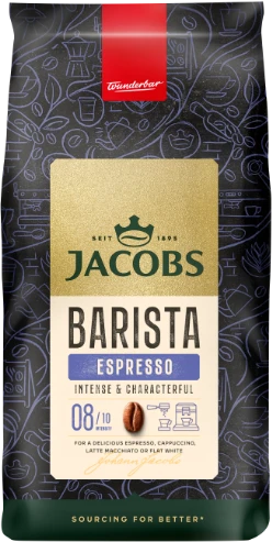 Kavos pupelės JACOBS Barista Espresso 1kg