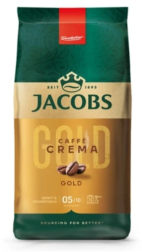 Kavos pupelės JACOBS Crema, 1kg