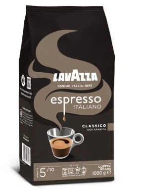 Lavazza Caffe Espresso Coffee Beans, 100% Arabica, 1000 g