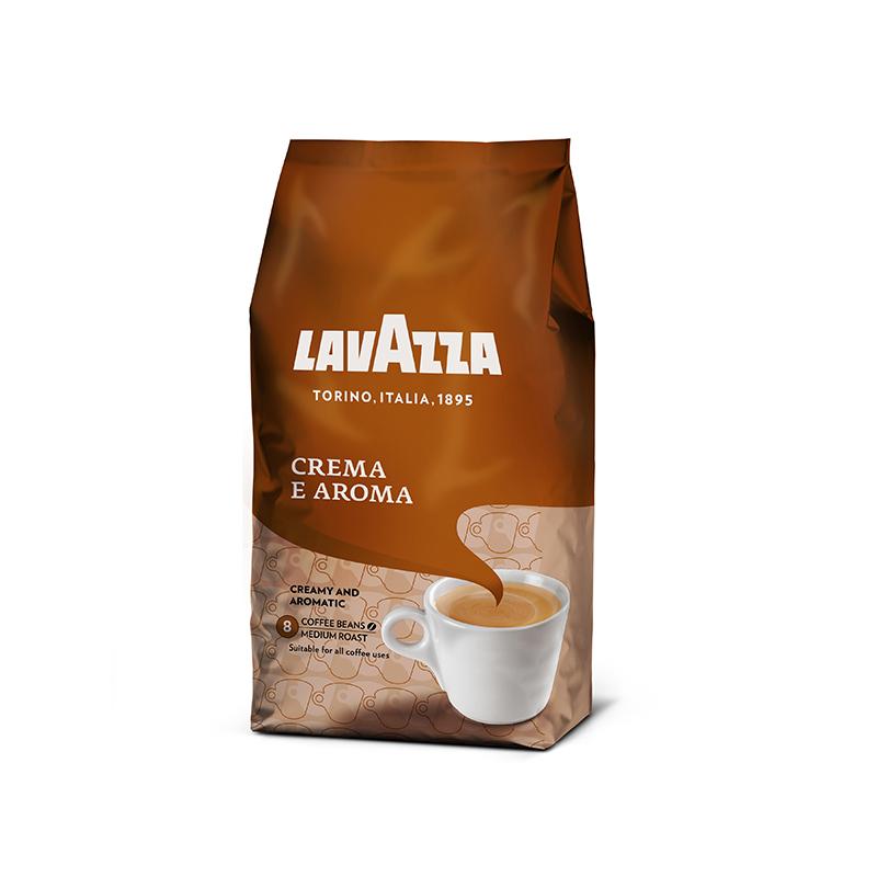 Lavazza Crema e Aroma Coffee Beans, Arabica, robusta, 1000 g, žema