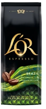 Kavos pupelės L'OR Brazil, 1kg
