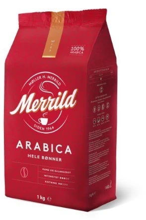 Kavos pupelės MERRILD, 1kg