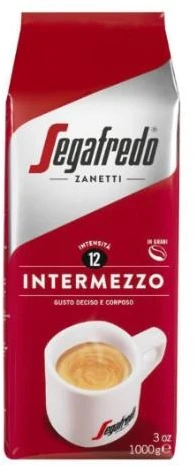 Kavos pupelės SEGAFREDO Intermezzo, 1kg
