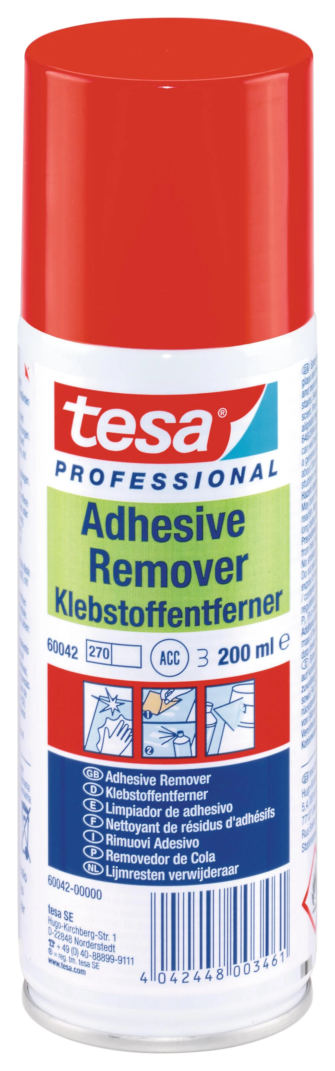 Klijų valiklis, TESA Adhesive Remover Purškiklis, 200ml