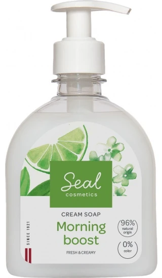 Kreminis muilas SEAL Cosmetics MORNING BOOST 300ml