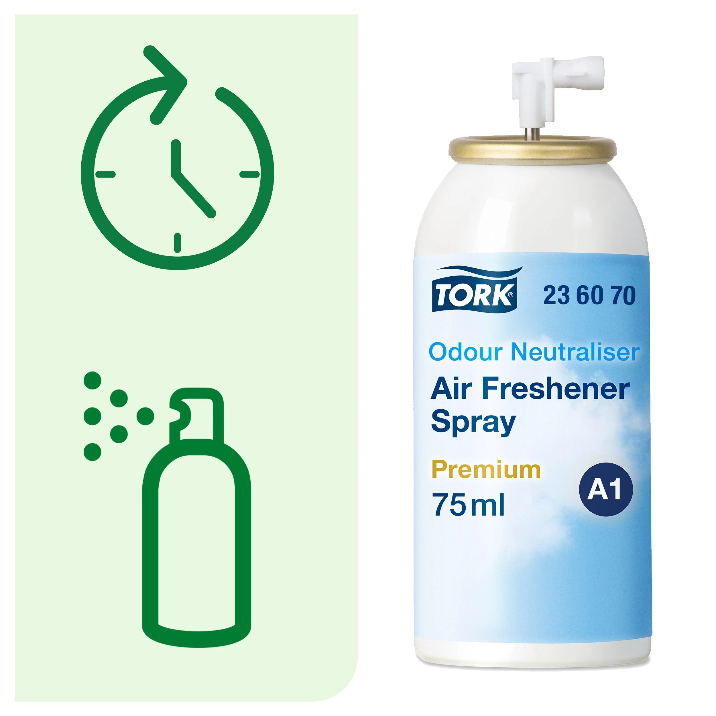 Drėkintuvas Kvapų neutralizatorius TORK A1, 75 ml, 236070